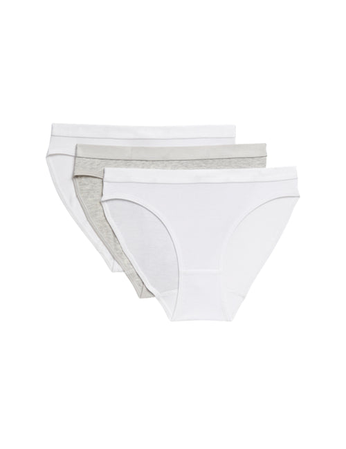 3pk Cotton with Stretch Knickers (6-16 Yrs)