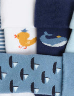 5pk Terry Baby Socks (0-24 Mths)