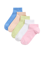 5pk Cotton Rich Ribbed Trainer Liners™ (6 Small - 7 Large)