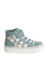 Kids’ Denim Star High Top Trainers (4 Small - 2 Large)