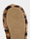 Kids' Leopard Print Slipper Boots (4 Small - 6 Large)