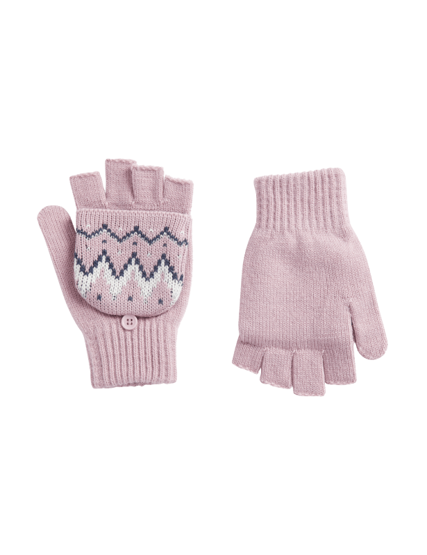 Kid's Fairisle Gloves (3-13 Yrs)