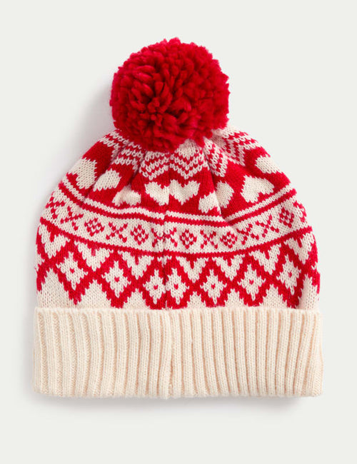 Kids' Fair Isle Winter Hat (1-13 Yrs)