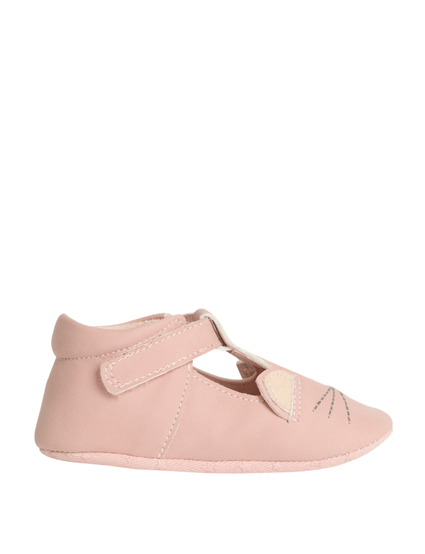 Baby Cat T Bar Pre-Walker Shoes (0-18 Mths)