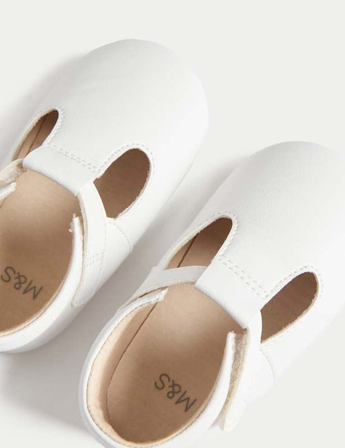 Baby Riptape Pram Shoes (0-18 Months)