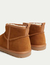 Kids' Suede Ankle Boots (4 Small - 6 Large)