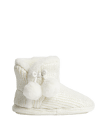 Kids' Pom Pom Slipper Boots (4 Small - 6 Large)