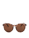 Kids' Tortoiseshell Round Sunglasses (M-L)