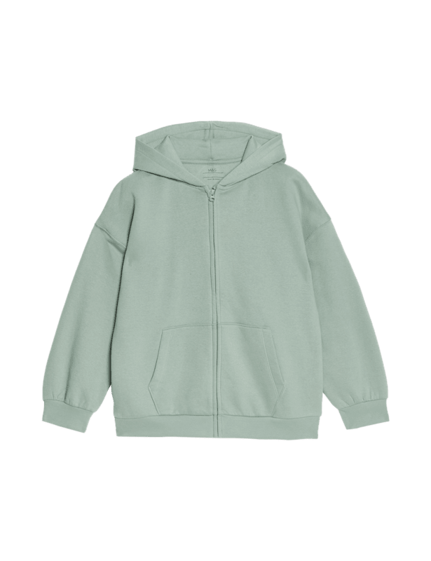 Cotton Rich Zip Hoodie (6-16 Yrs)