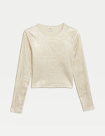 Cotton Rich Ribbed Top (2-16 Yrs)