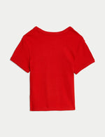 Cotton Rich Ribbed T-Shirt (6-16 Yrs)