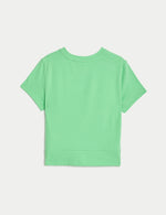 Cotton Rich Twist Front T-Shirt (6-16 Yrs)