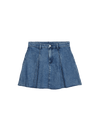 Denim Pleated Skirt (6-16 Yrs)