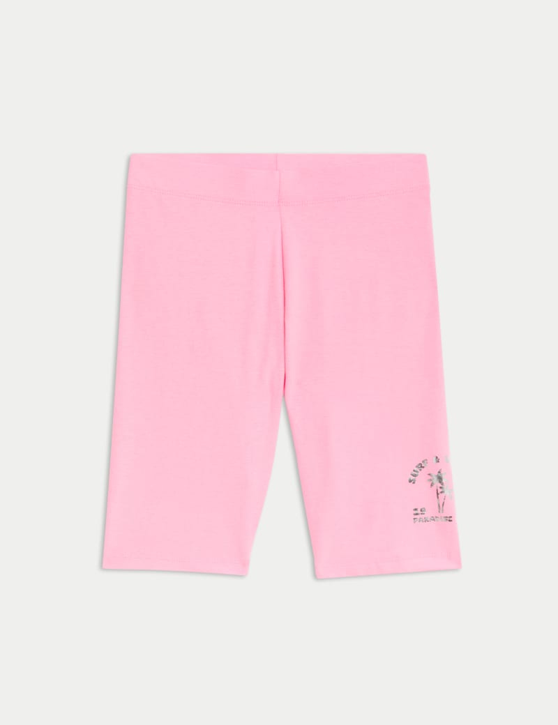 Cotton Rich Tie Dye Cycling Shorts (6-16 Yrs)