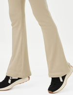 Cotton Rich Ribbed Flared Trousers (6-16 Yrs)