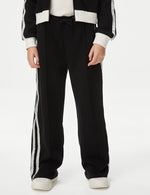 Cotton Rich Side Stripe Joggers (6-16 Yrs)