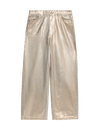 Wide Leg Foil Denim Jeans (6-16 Yrs)