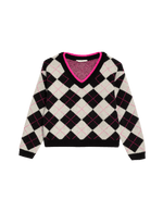 Argyle Jumper (6-16 Yrs)