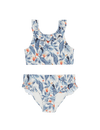 Printed Frill Detail Mini Me Bikini (6-16 Yrs)