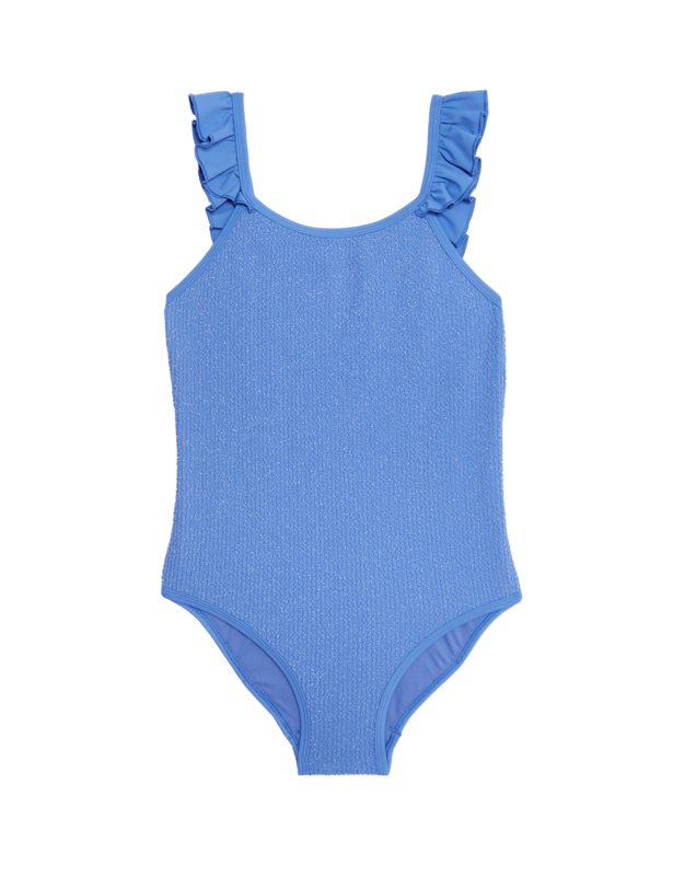 Glitter Textured Swimsuit (6-16 Yrs)