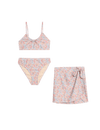 3pc Ditsy Floral Bikini Swim Set (6-16 Yrs)