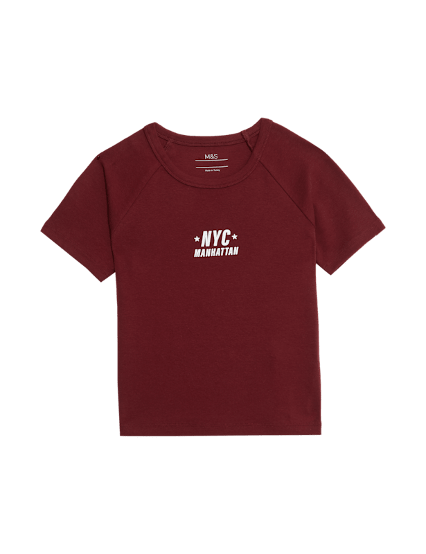 Cotton Rich NYC Slogan T-Shirt (6-16 Yrs)