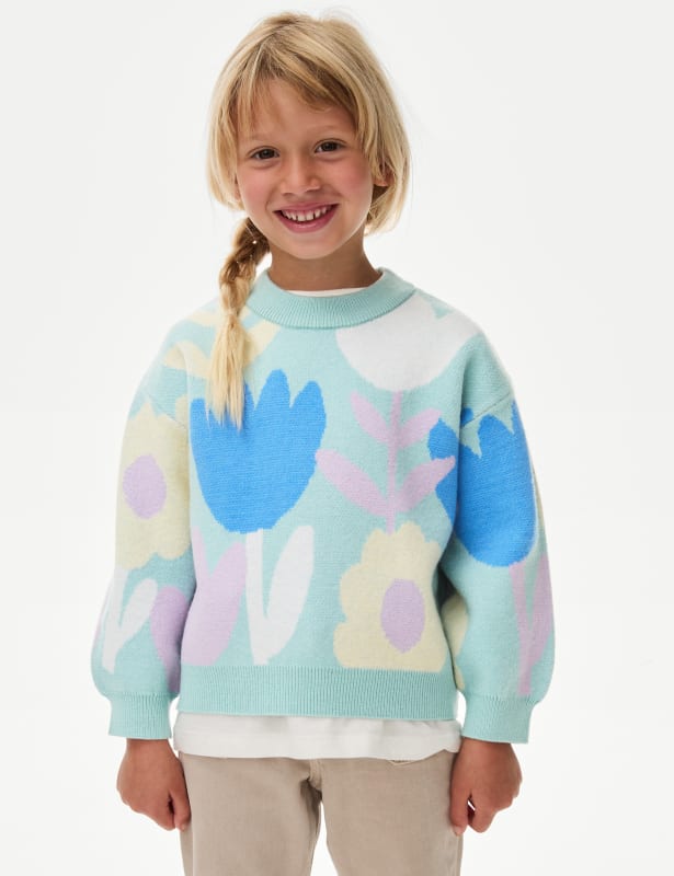 Floral Jumper (2-8 Yrs)