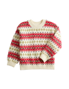 Fair Isle Sparkly Knitted Jumper (2-8 Yrs)