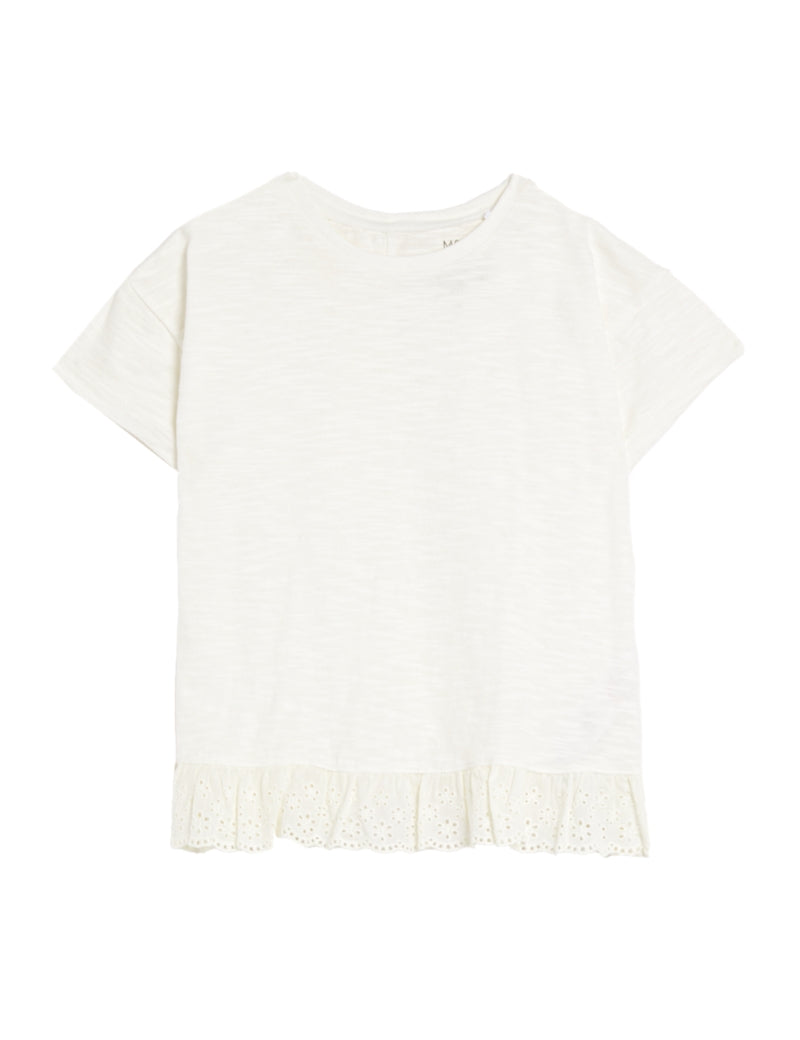 Pure Cotton Frill Top (2-8 Yrs)