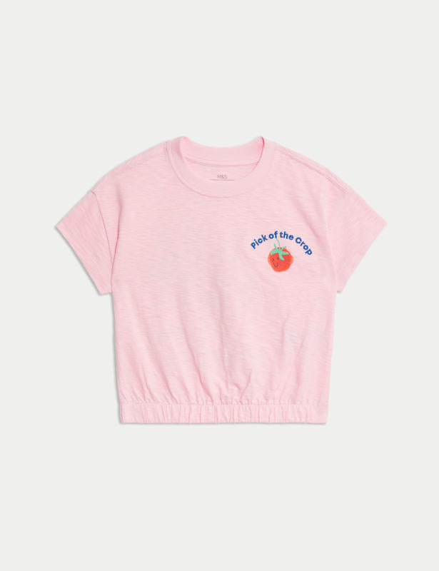 Pure Cotton Tomato T-Shirt (2-8 Yrs)