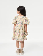 2pc Pure Cotton Patchwork Dress & Scrunchie (2-8 Yrs)