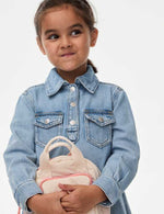 Denim Shirt Dress (2-10 Yrs)