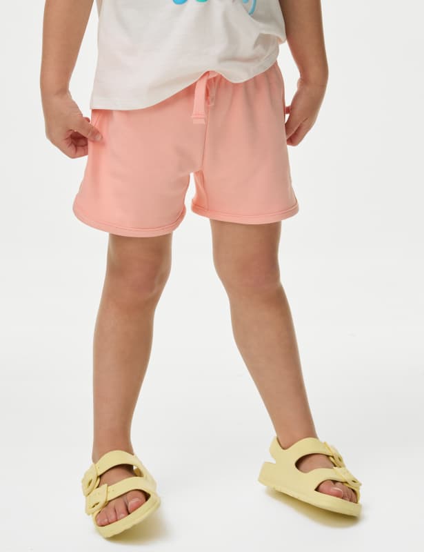 Pure Cotton Runner Shorts (2-8 Yrs)