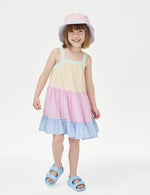 Pure Cotton Tiered Dress (2-8 Yrs)