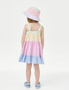 Pure Cotton Tiered Dress (2-8 Yrs)