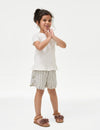 Relaxed Cotton Rich Shorts (2-8 Yrs)