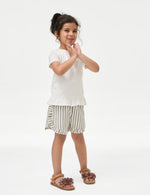 Relaxed Cotton Rich Shorts (2-8 Yrs)