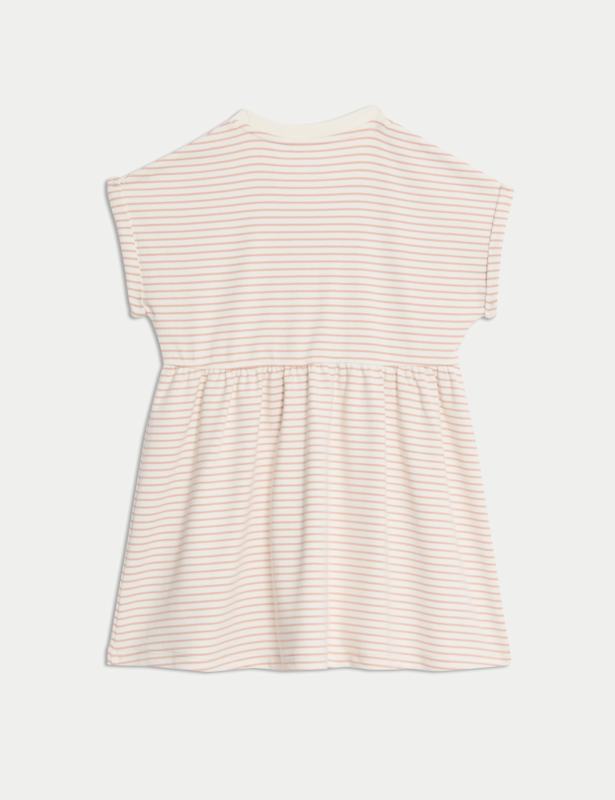 Cotton Rich Striped Dress (2-16 Yrs)