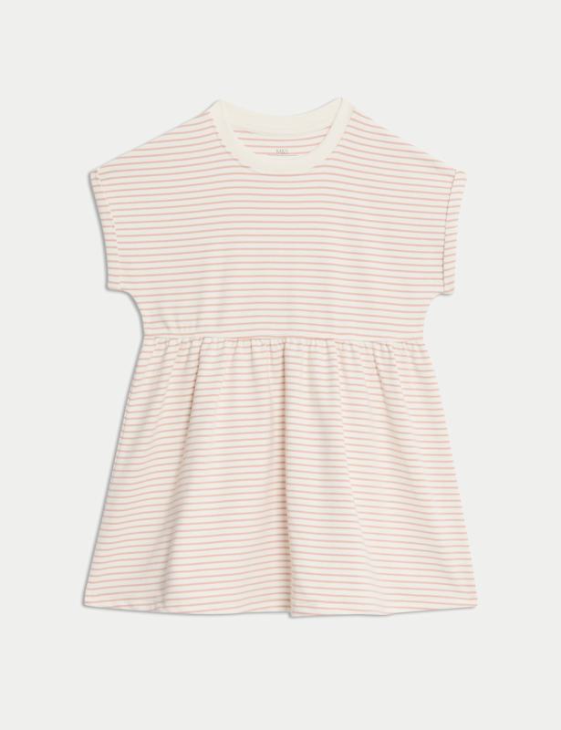 Cotton Rich Striped Dress (2-16 Yrs)
