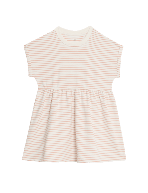 Cotton Rich Striped Dress (2-16 Yrs)