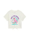 Pure Cotton Tie Front T-Shirt (2-8 Years)