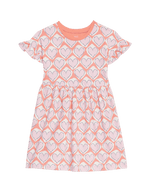 Pure Cotton Heart Print Dress (2-8 Yrs)