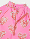 Heart Print Swimsuit (2-8 Yrs)