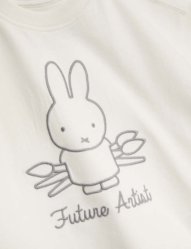 Cotton Rich Miffy™ T-Shirt (1-8 Yrs)