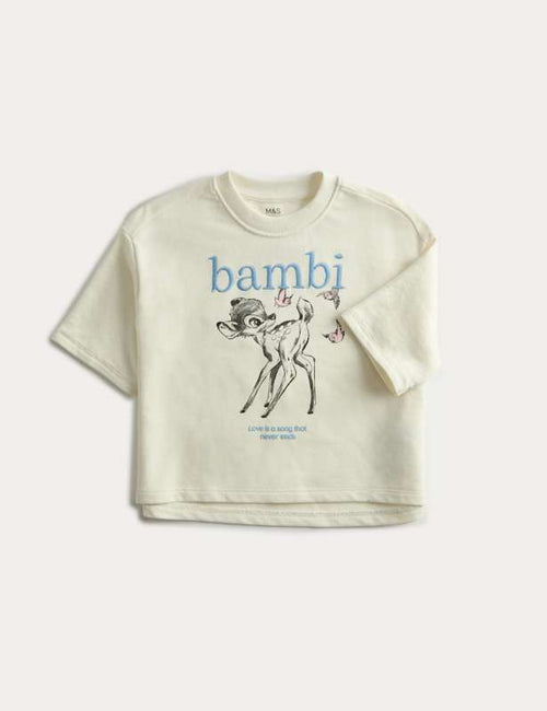 Cotton Rich Bambi™ T-Shirt (2-8 Yrs)