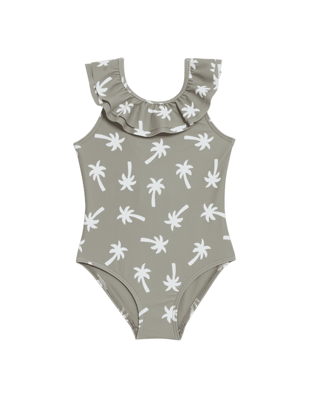 Palm AOP Swimsuit (2-8 Yrs)