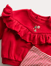 2pc Cotton Rich Christmas Outfit (0-3 Yrs)
