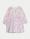 Pure Cotton Floral Dress (0-3 Yrs)