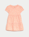 Pure Cotton Spot Dress (0-3 Yrs)