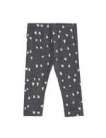 2pk Cotton Rich Heart Leggings (0-3 Yrs)